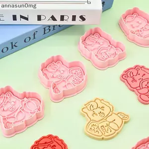AA Năm Của Ngựa Cắt Bánh Quy Tết Nguyên Đán 3D Hoạt Hình Hình Hình Ngựa Có Thể Bấm Khuôn Bánh Quy Tem Bánh Quy Nhà Bếp Nướng Bánh Bánh Ngọt Dụng Cụ Máy Nướng VN