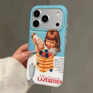 Ốp Điện Thoại Cake Girl Cho iPhone 17 Pro Max 16 15 14 13 Vỏ Bảo Vệ Chống Sốc
