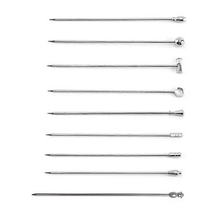 Cc 9 Chiếc Thép Thời Gian Dài Chọn Đồ Uống Khuấy Trang Trí Bánh Và Cocktail