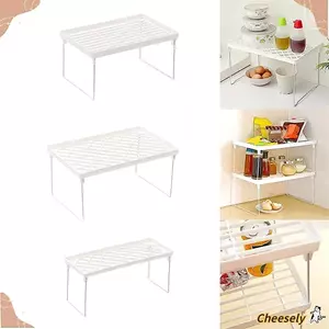 Giá đỡ lưu trữ máy tính để bàn CHEESELY Có thể tháo rời Trang trí nhà cửa Nhà tổ chức trang điểm