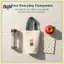 Túi xách vải ngoài trời du lịch B & N 500ml Cốc thủy tinh bảo vệ tay cách nhiệt cho chai uống nước đa năng.