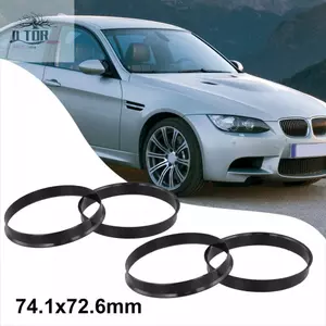 Nhẫn định tâm trung tâm hiệu suất đáng tin cậy cho bánh xe 74 1 x 72 6 mm Đen