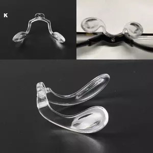KUZHEN Một Lỗ Snap-in Miếng Lót Mũi Một Mảnh Hình Chữ U Miếng Lót Mũi Kẹp Mũi Mũi Cầu Kính Phụ Kiện HOT