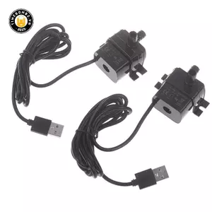 {TB & Bag} Máy bơm nước USB DC không chổi than siêu yên tĩnh 5V 1W 130L / H Lift 100CM Máy bơm nước siêu nhỏ tuần hoàn bể cá.