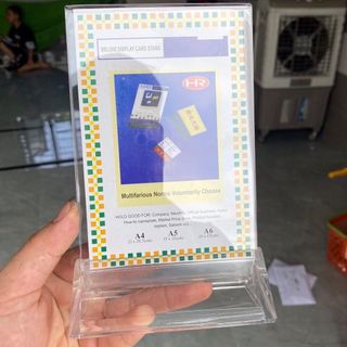 Bảng A6 để bàn  quét mã QR ngân hàng in theo yêu cầu