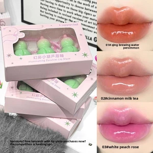 Son Kem Bóng Gương Căng Mọng Cấp Ẩm Tự Nhiên Tone Màu Siêu Tôn Da Hiệu Ứng "Makeup Tự Nhiên"