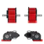 1 Chiếc Siêu Nhẹ Cổng Truyền Carbon Nhỏ Hộp Số LCG Thấp Trung Tâm Trọng Lực Hộp 1 / 10 LCG Khung Xe Trục Capra SCX10 III AR45P Vanquish F10 Cổng Trục