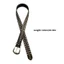 Exhila Đen PU Động Vật In Thắt Lưng Với Viền Kim Loại Đôi Cánh Có Thể Điều Chỉnh 110 cm Pin Đóng Dây Đeo Thường Ngày Một