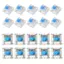 Btsg Bàn Phím Cơ MX Tuyến Tính Bluish Trắng Switch 3pin 60g Lực Gắn PCB
