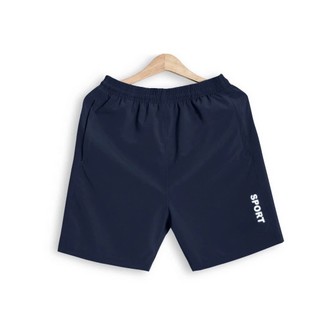 Combo 5 quần short nam in chữ SPORT chất liệu thun co giãn thoáng mát, túi không có khóa kéo