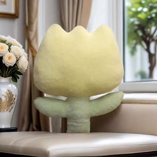 Ins Dễ Thương Influencer Hoa Tulip Gối Bắc Âu Phòng Khách Gối Sofa Đệm Phòng Ngủ Giường Bé Gái