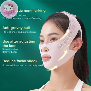 Moonlights V Face Slimming Belt Facial Cheek Bandage Firm Lifting Band Dây đeo chống nhăn EN