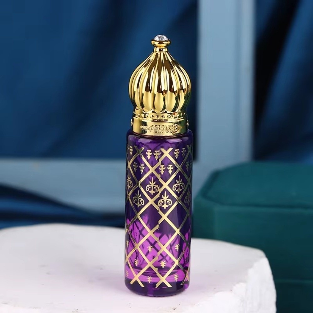 HOBBYIN Chai nước hoa rỗng, Bao bì màu Chai tinh dầu Mini 8ml, Chai lăn thủy tinh lăn du lịch Accessorie