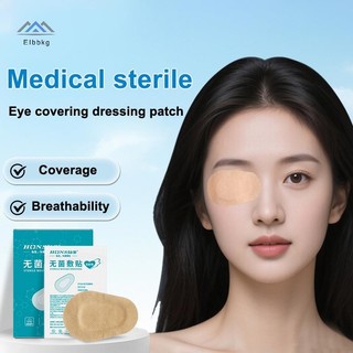 ELBBKG 5 Miếng Dán Mắt Y Tế Sau phẫu thuật Dính Vô Trùng Chặn Ánh Sáng Miếng Lót Mắt Bảo Vệ Thị Giác Giảm Tầm Nhìn Miếng Dán Mới