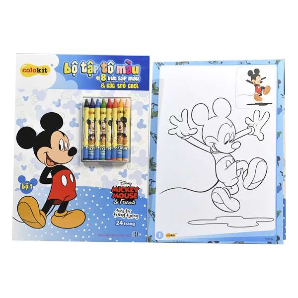 Tập tô màu Colokit Disney Mickey CB-C019/MI