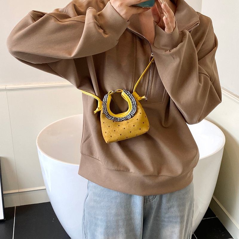 Túi đựng tai nghe đeo chéo Mini mới Ví đựng tiền xu