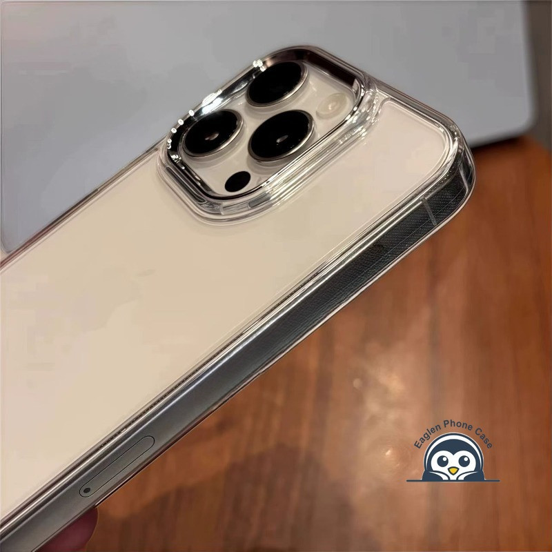 Ốp Điện Thoại Trong Suốt Cho Vivo V70 ELite FE V60 Lite V60E V23 Y500 Y500i Y500S Y400 Y31D Y31 Y21D Y05 Y11D Y51 Pro Y50 T4X T4 Pro 5G 4G Vỏ Mạ Khung Mềm Chống Sốc