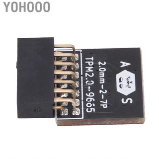 Yohooo Yohooo-VN TPM 2.0 Mô-đun LPC 14Pin Bảng bảo mật mã hóa thẻ từ xa cho các thành phần điện tử