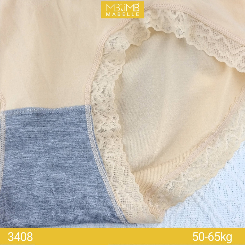 Quần gen bụng chống lật MB 3408 gen cotton chống xước, đáy 2 lớp mặc thay chip