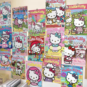 Hello Kitty Hello Kitty Can Tạp Chí Hoạt Hình Poster Hello kt Phòng Ngủ Ký Túc Xá Trang Trí Poster Ảnh 25.9.5