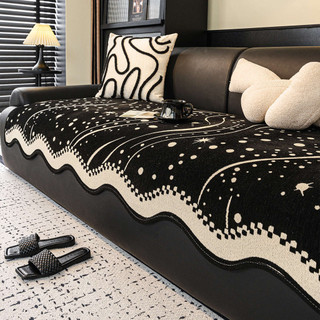 Mới Bốn Mùa Đa Năng Ánh Sáng Sang Trọng Cao Cấp Chống Trơn Trượt Bọc Ghế Sofa Khăn Sofa Đệm Sofa Khăn Sofa