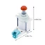 Cam 94414160 94414150 280-340V Nhựa Máy Rửa Chén Thoát Nước Có Van Thay Thế Máy Xây Dựng Kín Điện Dung Thoát Nước