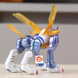 9CM Digimon Phiêu Lưu Hoạt Hình Đồ Chơi Kim Loại Garurumon Hình