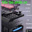 Combo Phím Chuột Gaming Chính Hãng Deiog AK918 – 98 Phím, LED RGB, Trục Tím Linear Switch New 2025