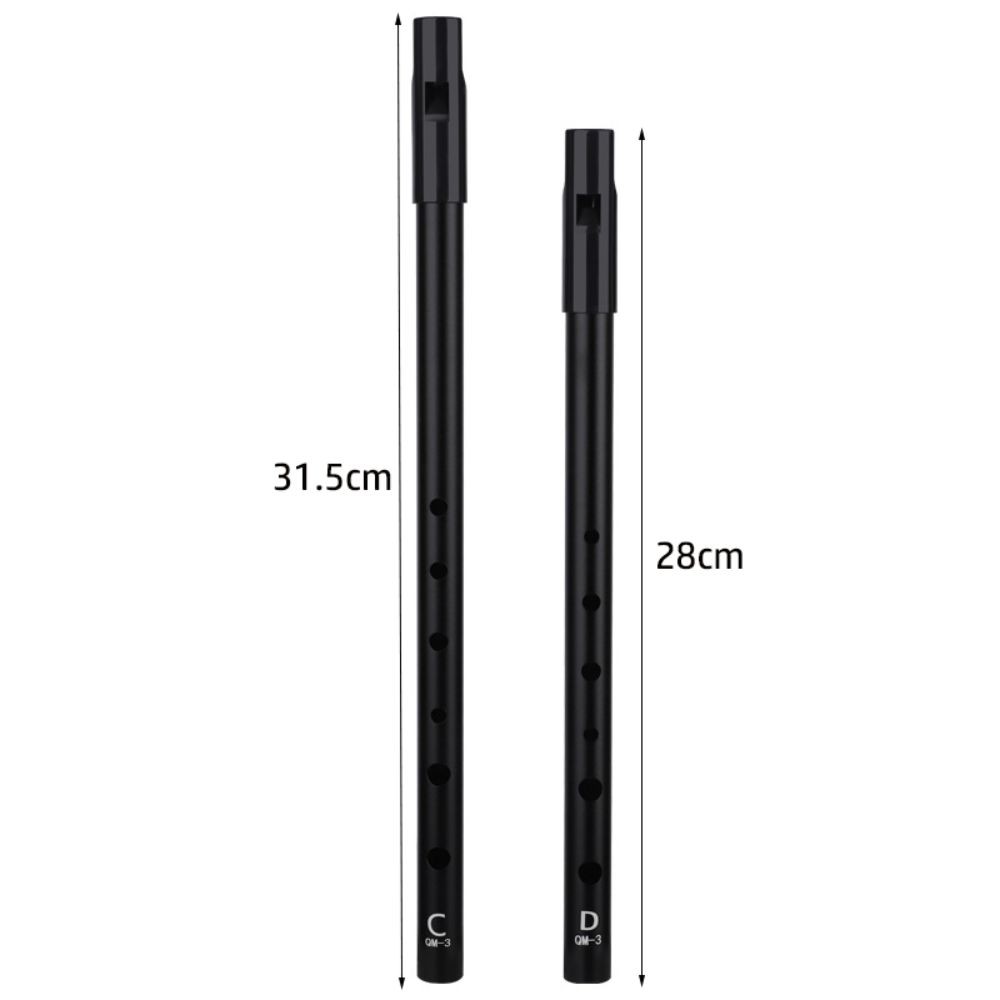 GILL Irish Whistle Sáo, Còi nhôm tông màu phong phú 6 lỗ, Phím C / D di động Dễ học Nhạc cụ Còi thiếc Ailen dành cho người mới bắt đầu