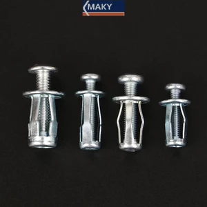 Onetimingcool 10 Bộ M4 / M5 / M6 Jack Nuts Vít Kim Loại Ô Tô Cánh Hoa Hạt Có Ốc Vít Cho Rỗng Tường Sắt Da VN