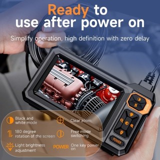 Camera nội soi SAU, Camera Borescope 4.3 Inch 1080P HD, Camera kiểm tra chống nước bán kỹ thuật số IP67 đa chức năng cho động cơ ô tô