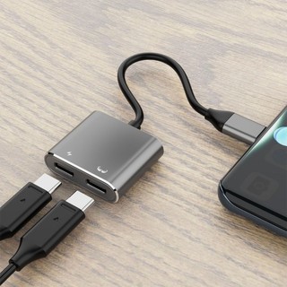 EZ Tốc độ tốt USB C Dongle 4K Truyền Video Sạc giao hàng nguồn 100W