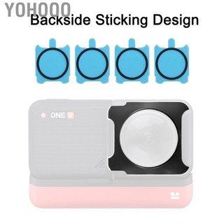 Yohooo Yohooo 2PCS Panoramic Camera Lens Guards Bảo vệ bảo vệ bảo vệ tương thích với Insta360 One R/Rs