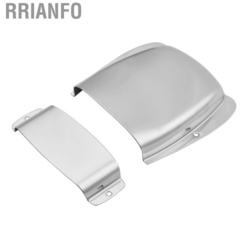 Rrianfo Rrianfo Bass Vintage Bridge Cover Kit Silver Metal Pickup Shell Phụ kiện