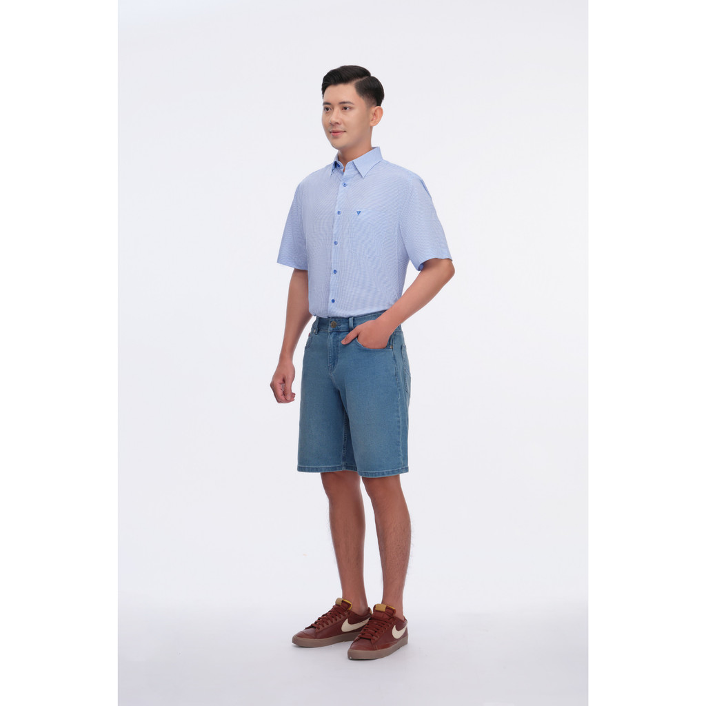 Quần Short Jean VIETTIEN SMART CASUAL vải Cotton form REGULAR VT00000513