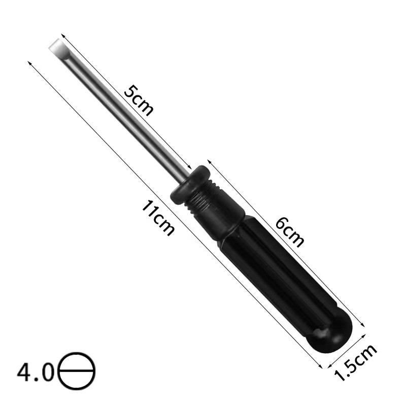 Đen Đen 4.02.5 Phillips Giao Hàng Phillips 92 Mm Lớn Đầu Đen Tua Vít Ánh Sáng Màu Cam Điện Thoại Di Động Sửa Chữa Lô 3.0