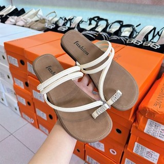 Dép Xỏ Ngón Min Hàng Nhập QC Fullbox Mieo Shoes D3075 D3076