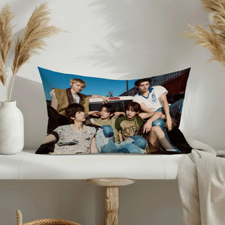 Gối CORTIS Nhóm Bé Trai Phổ Biến Hàn Quốc Vỏ Gối Polyester In Một Mặt, Vỏ Đệm Ô Tô, Trang Trí Sofa Nhà (Không Bao Gồm Lõi Gối)