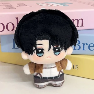 Tấn công Titan Hàng hóa Levi Cotton Búp bê Hanji Mikasa Allen Mặt dây chuyền búp bê Quà tặng sinh nhật