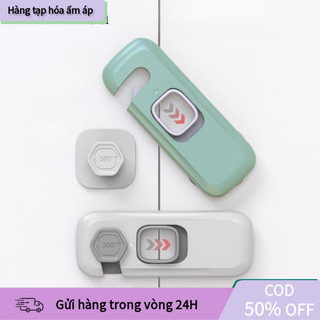 Khóa chống trẻ em thông minh cho tủ lạnh và ngăn kéo, thiết kế dễ sử dụng cho người lớn nhưng an toàn tuyệt đối với trẻ