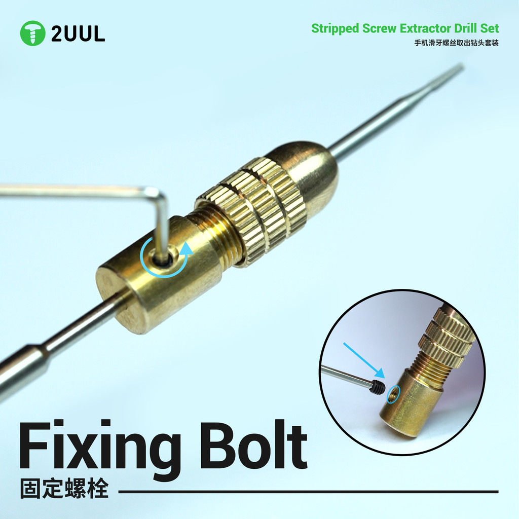 2UUL SD90 Trượt Răng Đấm Mũi Khoan 2,35mm Đầu Cắt Sửa Chữa Vít Trượt Mài Đầu Dụng Cụ Sửa Chữa