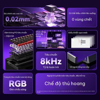 [Ship Nhanh] Bàn phím cơ gaming AULA WIN60 | WIN68 HE | Rapid Trigger | 8000hz | CooBeStore