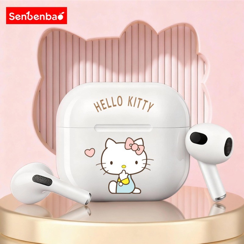 Senbenbao F13 Tai nghe Bluetooth 6.0 không dây, giảm ồn, HiFi âm thanh nổi thể thao