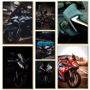 Xe Máy C-CFMOTO-C Poster Không Khung Tranh Canvas Nghệ Thuật Treo Tường Cho Phòng Khách Trang Trí Nhà Hiện Đại