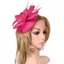 Mũ đội đầu PYCOU Fascinator, Băng đô cô dâu màu trơn phong cách Hepburn, Mũ đội đầu đám cưới phong cách Pháp thanh lịch Vòi hoa sen cô dâu