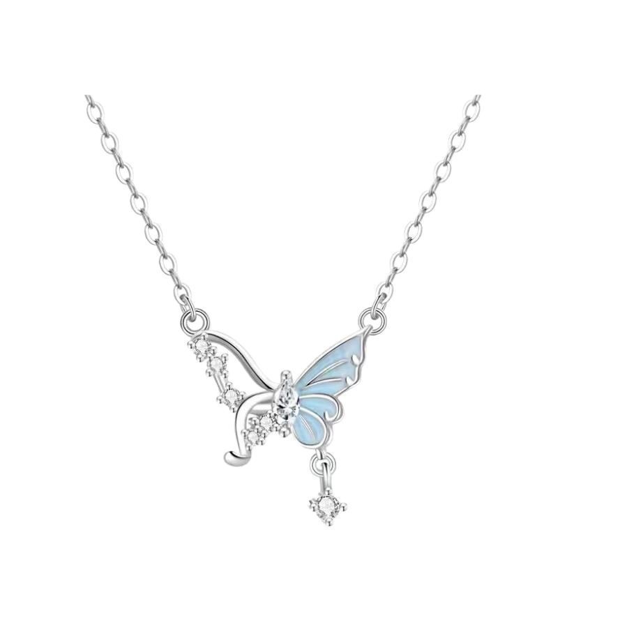 Vòng cổ bướm phát sáng Chuỗi xương đòn ngọt ngào và đa năng