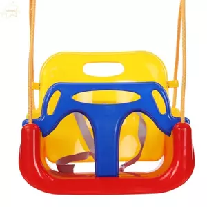 AWNGD Kids Garden Swing, Thiết bị tập thể dục bằng nhựa PP Đồ chơi xoay trẻ em, Dây có thể điều chỉnh bền bỉ Đồ chơi ghế treo trẻ em Quà tặng trẻ em