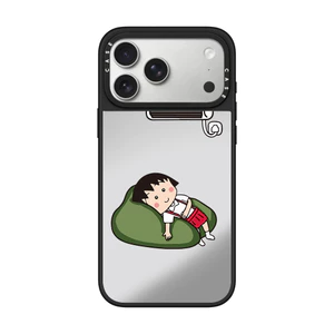 Phim hoạt hình Gương từ tính Cô gái lười biếng Vỏ điện thoại cho IPhone 17 Pro Max 16 15 14 13 12 11 17 Vỏ khí Vỏ bảo vệ chống sốc