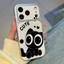 Ốp lưng iPhone Họa tiết da mạ họa tiết mèo Love iPhone 17 16 15 14 13 12 11 Pro Max Plus Max