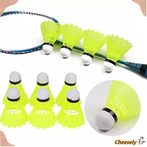 Cầu lông Nylon CHEESELY, Cầu lông cầu lông bền ổn định, Bóng tập cầu lông ngoài trời bằng nhựa